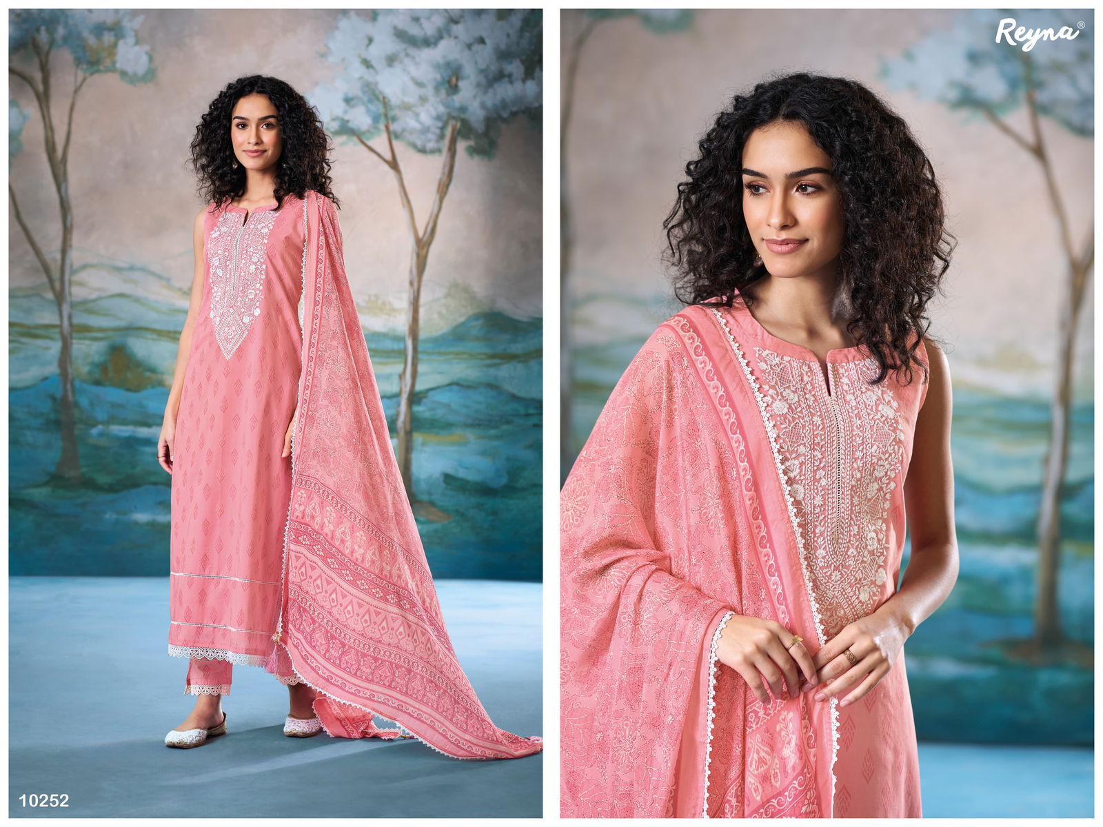 Rumi By Reyna Cotton Block Printed Dress Material Surat Wholesale Market